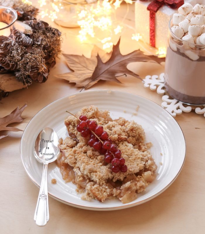 crumble de noel